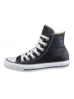 CONVERSE Кеды кожа высокие (Vietnam) 14693 Черный