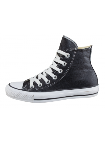 CONVERSE Кеды кожа высокие (Vietnam) 14693 Черный