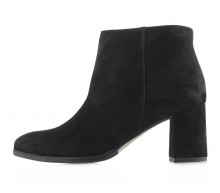 Ботильоны осенние замшевые SHOEBOOUTIQUE (Poland) 13523 черные
